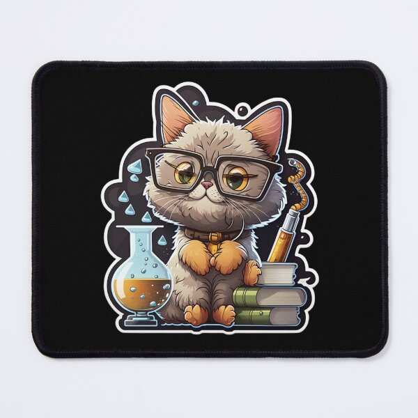 Item preview, My Cat Wrote That, Scientist Cat. designed and sold by DiamondPixel.