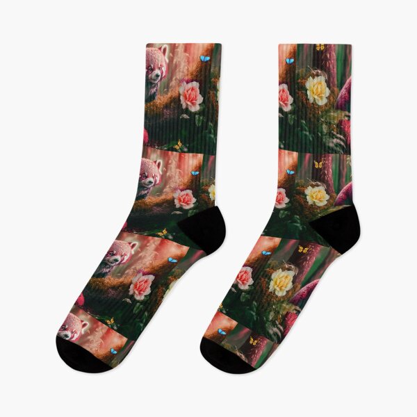 Item preview, Cute Red Panda Art Fantasy forest designed and sold by Angelle55.