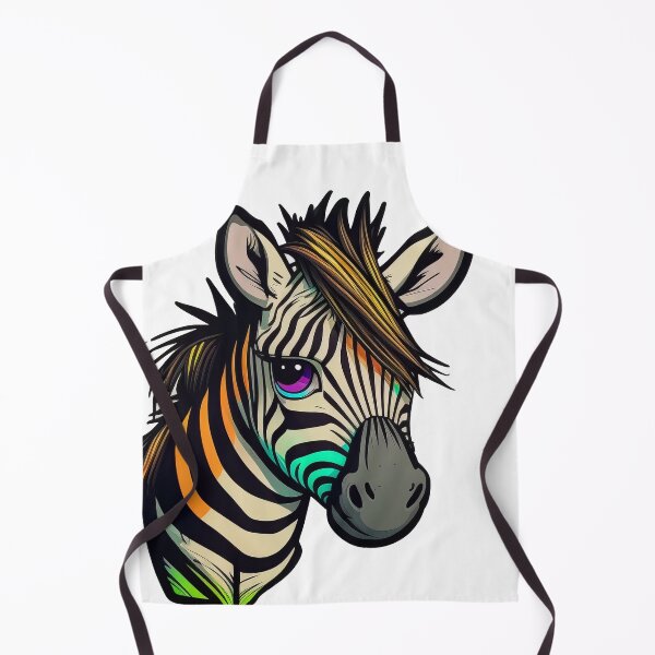 Item preview, Rainbow Zebra Pop Art Zebra designed and sold by Art.Fusion.Studio.