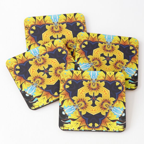 Item preview,  *Funny Abstract Bee On A Sunflower Summer Blue Sky Painting* designed and sold by Ralek.