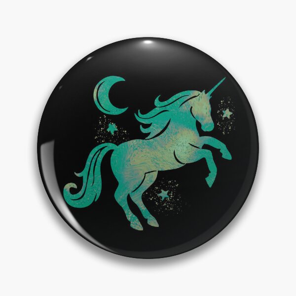Artikelvorschau, Einhorn, mystische Kreaturen, Magie, Sterne, Mond, Silhouette, Geschenk für Mädchen entworfen und verkauft von Whateverboss.