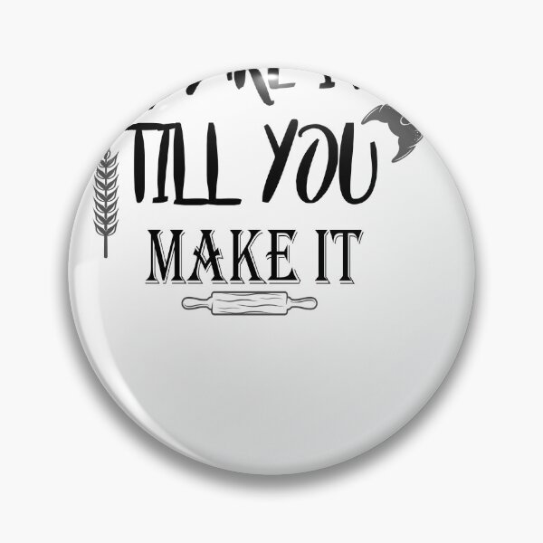 Item preview, Bake it till you make it Essential T-Shirt designed and sold by Ramky-Art-Board.