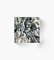 Unraveled Three Acrylic Block