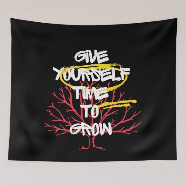 Item preview, Give Yourself Time To Grow - From Seedling to Tree: The Value of Allowing Yourself Time to Grow designed and sold by Chromatic-Art.
