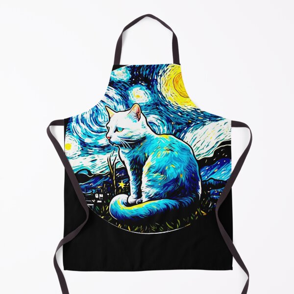 Item preview, Van Gogh Cat Starry Night Van Gogh Cat Lovers designed and sold by Vangoholic.