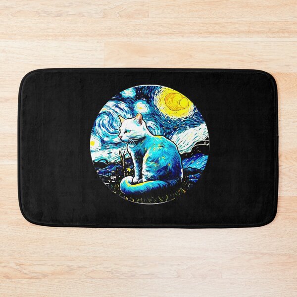 Item preview, Van Gogh Cat Starry Night Van Gogh Cat Lovers designed and sold by Vangoholic.