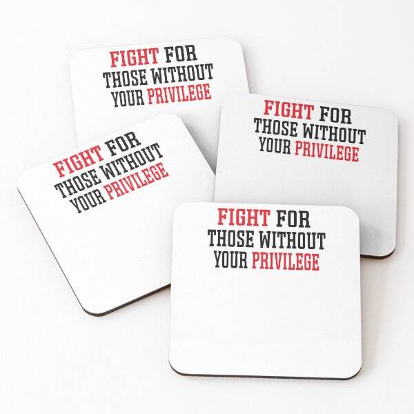Item preview, Fight For Those Without Your Privilege Classic T-Shirt designed and sold by Ramky-Art-Board.
