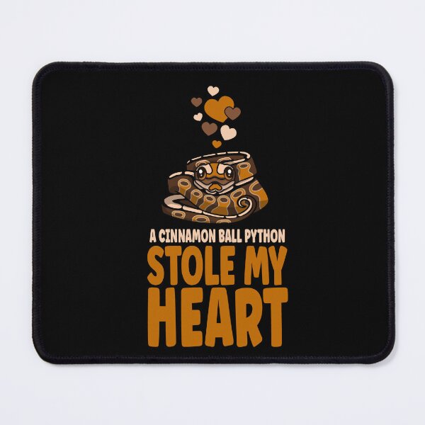 Item preview, A Cinnamon Ball Python Stole My Heart designed and sold by eternallygifted.