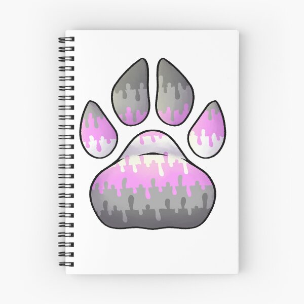 Item preview, Demigirl Pawprint designed and sold by JayBlackArt.