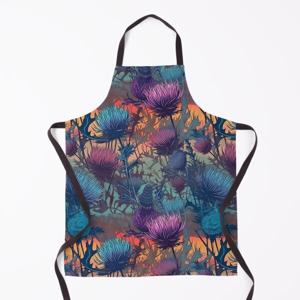 Item preview, Thistle pattern endless designed and sold by PoppinArtFox.