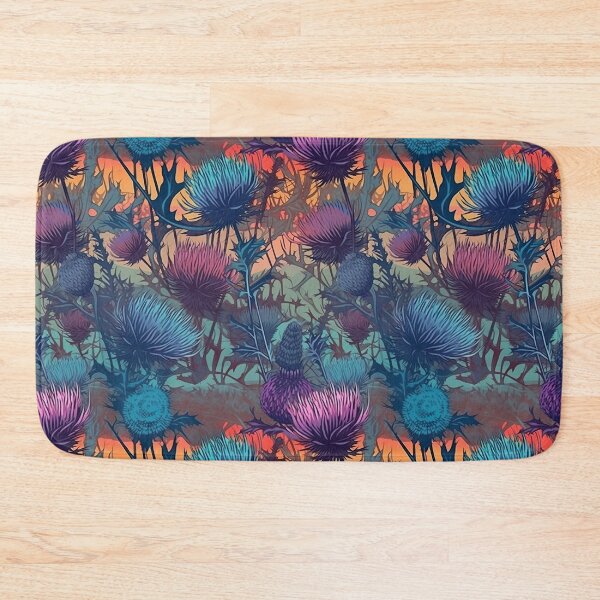 Item preview, Thistle pattern endless designed and sold by PoppinArtFox.