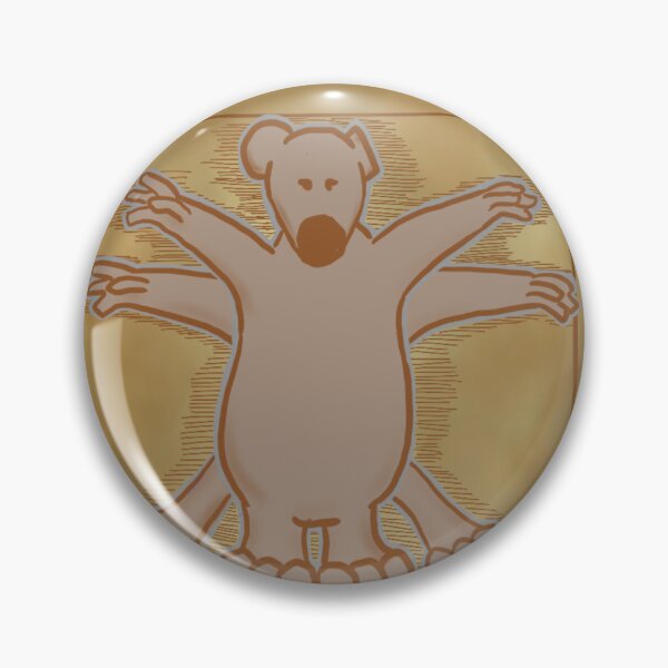 Item preview, DaVinci’s first draft, The Vitruvian Bruin designed and sold by CoffeeBruin.