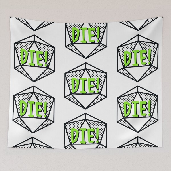 Item preview, Die, Twenty-Sided Die! designed and sold by MxA19.