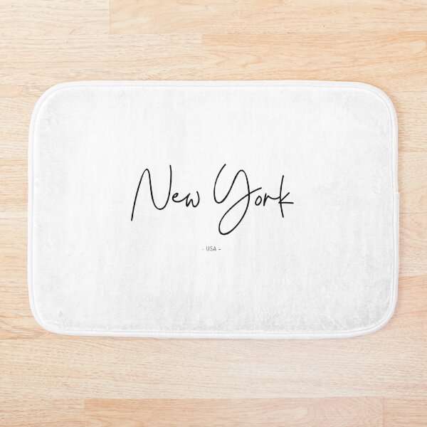Item preview, New York, USA (BLACK PRINT) designed and sold by Krizelle Flores.