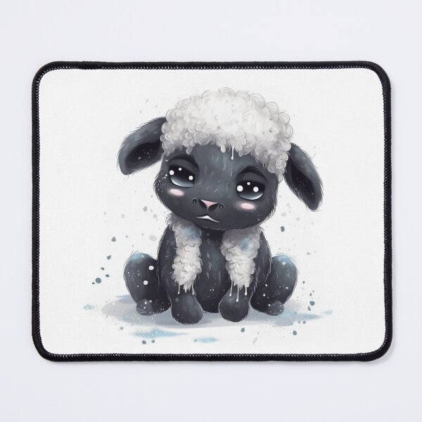 Item preview, Sad black lamb designed and sold by PendyDesigns.