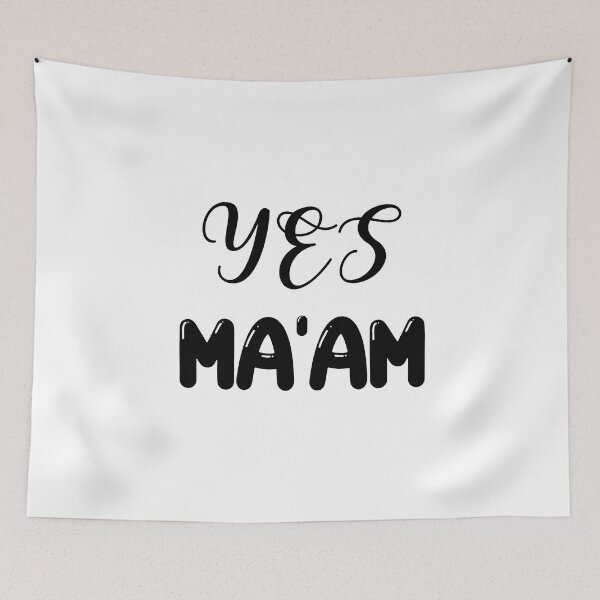 Item preview, Yes, Ma'am designed and sold by Ama-S.