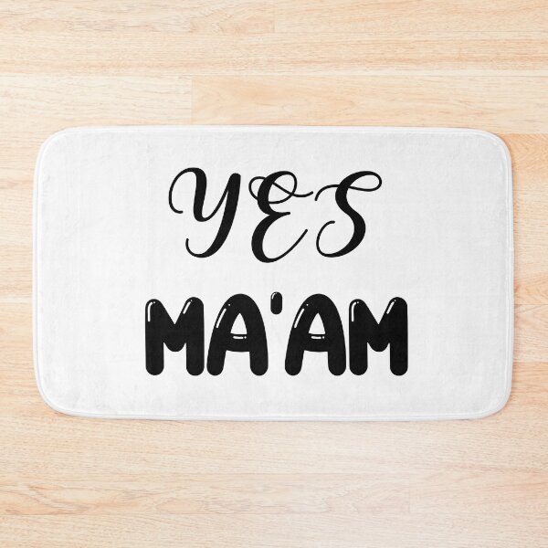 Item preview, Yes, Ma'am designed and sold by Ama-S.