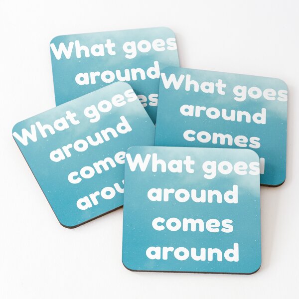 Item preview, What Goes Around Comes Around  designed and sold by JettieDesignCo.