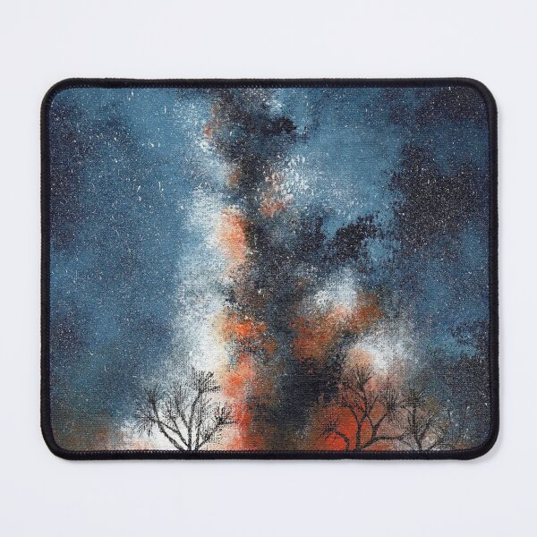Item preview, 'Fiery Milky Way' by Helen V James. acrylic painting designed and sold by helenvjames.