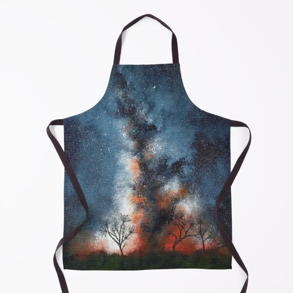 Item preview, 'Fiery Milky Way' by Helen V James. acrylic painting designed and sold by helenvjames.