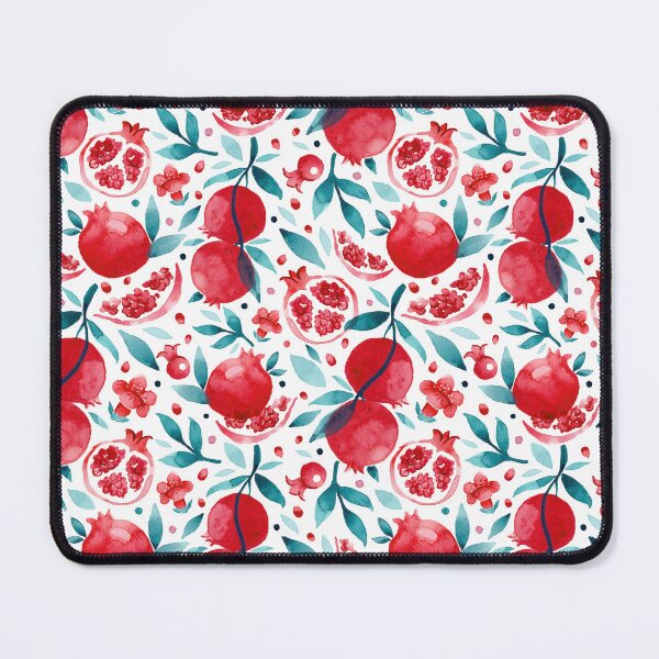 Item preview, Sweet Pomegranates Pattern - Red & Blue designed and sold by sophialandon.