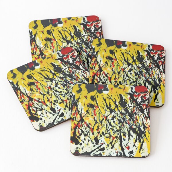 Item preview, Unraveled Visions - Jackson Pollock Inspired designed and sold by aesthetic-gifts.