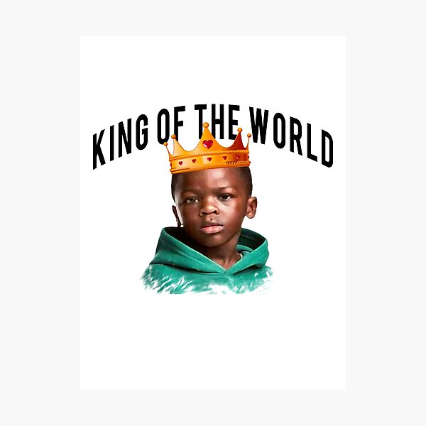 Item preview, KING OF THE WORLD designed and sold by T-shirt For You.