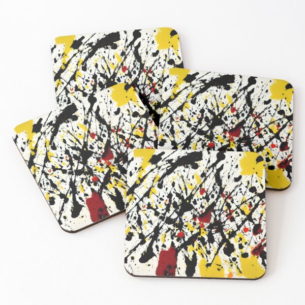 Item preview, Serendipitous Chaos - Jackson Pollock Inspired designed and sold by aesthetic-gifts.