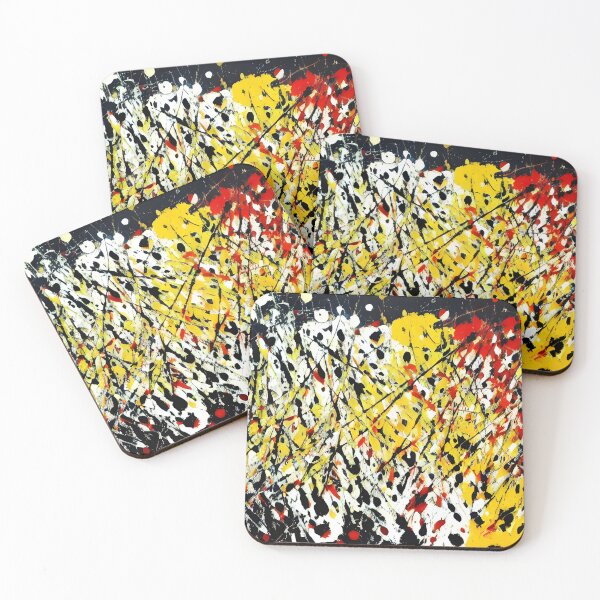 Item preview, Fluid Gestures - Jackson Pollock Inspired designed and sold by aesthetic-gifts.