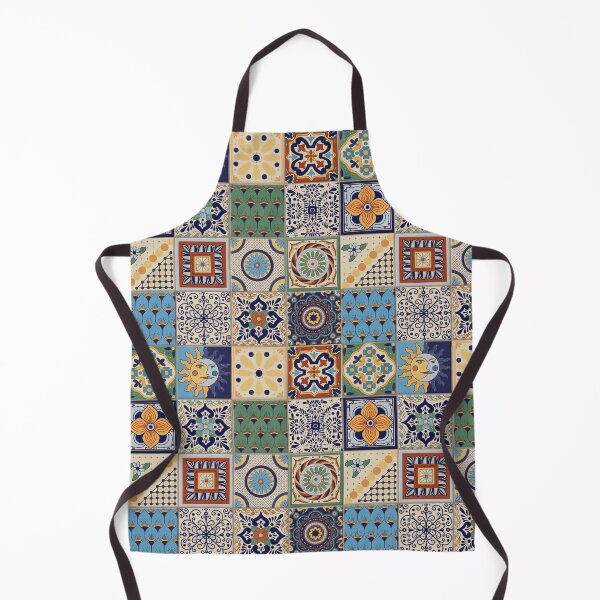 Item preview, Talavera Tile Pattern designed and sold by Remy-and-Clyde.