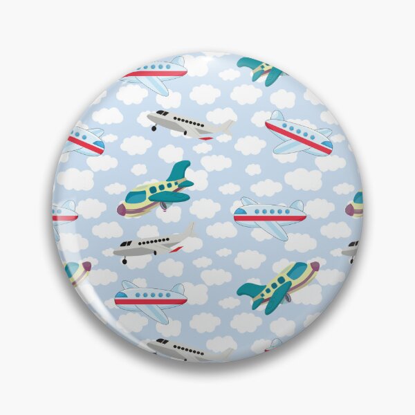 Item preview, Fly High with Cartoon Planes: A Playful and Colorful Pattern designed and sold by Timothy Redman.