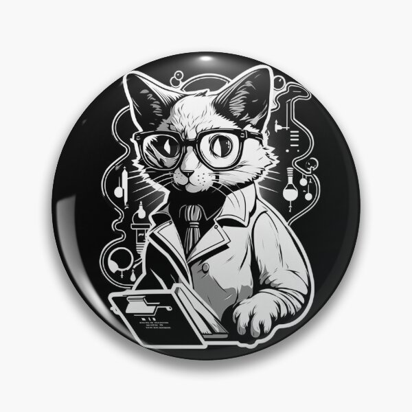 Item preview, My Cat Wrote That,  Scientist Cat. designed and sold by DiamondPixel.