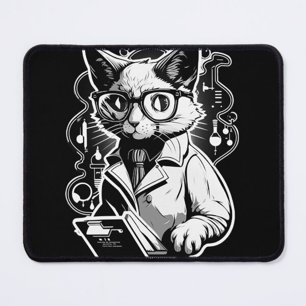 Item preview, My Cat Wrote That, Scientist Cat. designed and sold by DiamondPixel.