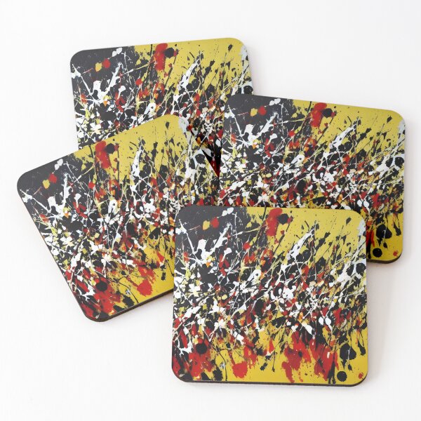 Item preview, Enigmatic Patterns - Jackson Pollock Inspired designed and sold by aesthetic-gifts.