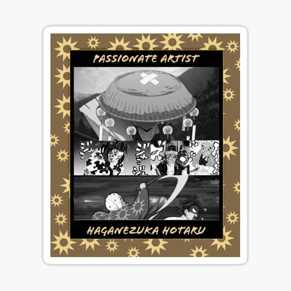 HOTARU HAGANEZUKA Design Sticker for Sale by BlueberyLover