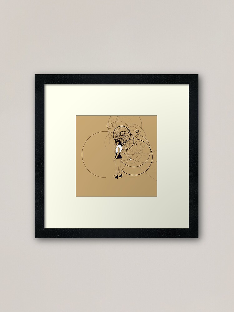 Alternate view of touch Framed Art Print