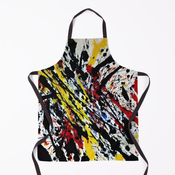 Aperçu de l'œuvre Interplay abstrait - Inspiré de Jackson Pollock créée et vendue par aesthetic-gifts.