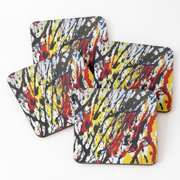 Item preview, Artistic Whirlwind - Jackson Pollock Inspired designed and sold by aesthetic-gifts.