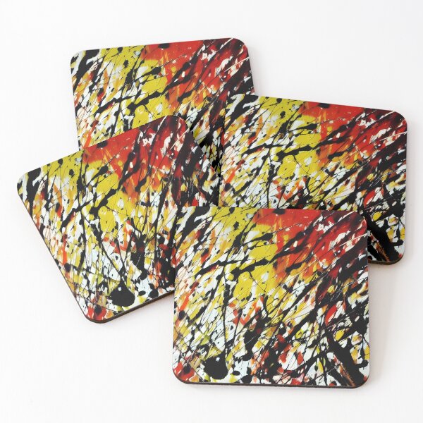 Item preview, Abstract Odyssey - Jackson Pollock Inspired designed and sold by aesthetic-gifts.