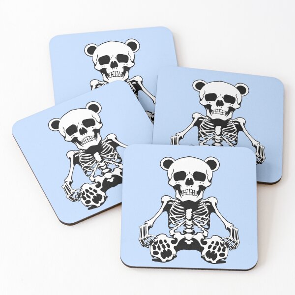 Item preview, Skeleton bear designed and sold by nowIAMAI.