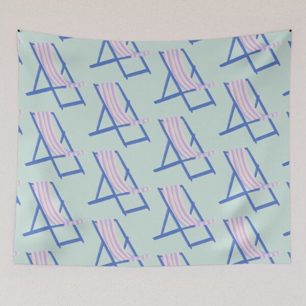 Item preview, Colourful deck chair designed and sold by LucyFaulke.