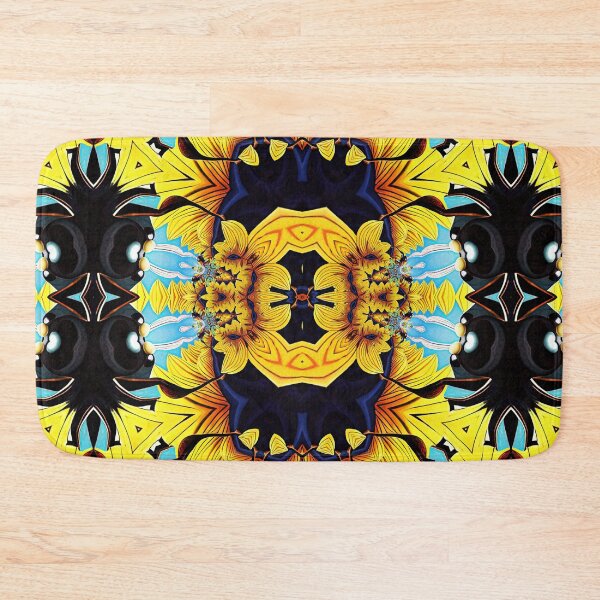 Item preview,  *Funny Abstract Bee On A Sunflower Summer Blue Sky Painting* designed and sold by Ralek.