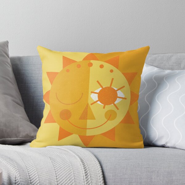 Peppery Home Sun, Rainbow, Cloud Plush Cushions pillows for