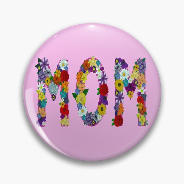 Item preview, Mom with floral accolade  designed and sold by clounewcomb.