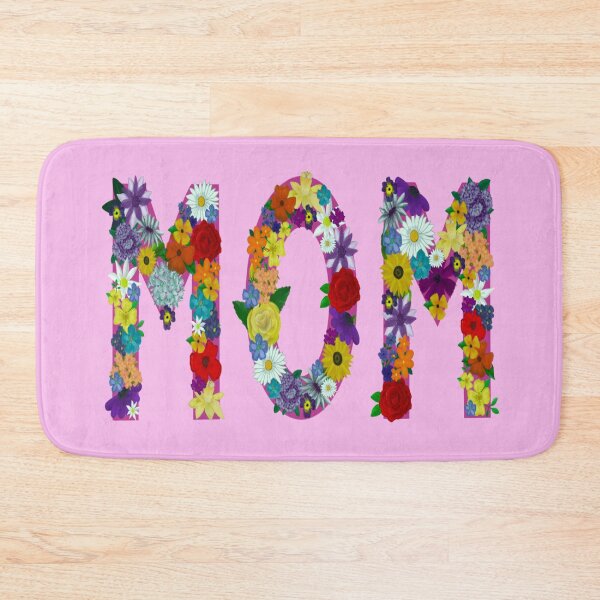 Item preview, Mom with floral accolade  designed and sold by clounewcomb.