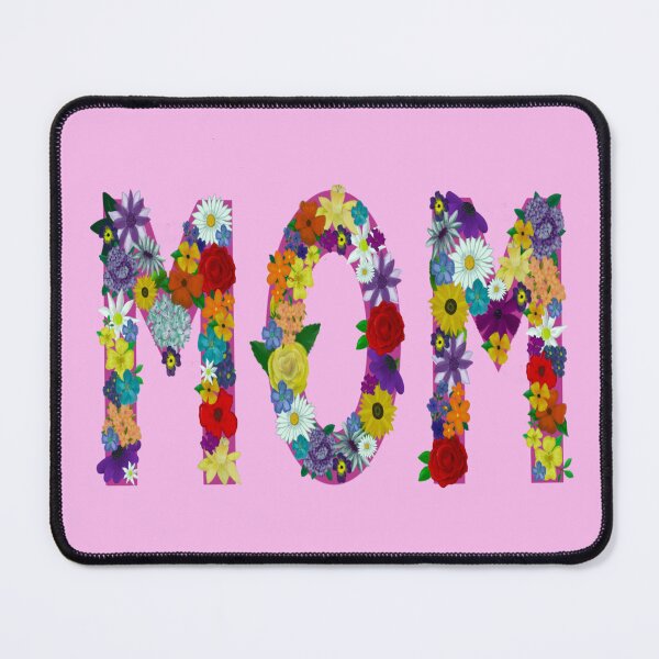 Item preview, Mom with floral accolade designed and sold by clounewcomb.