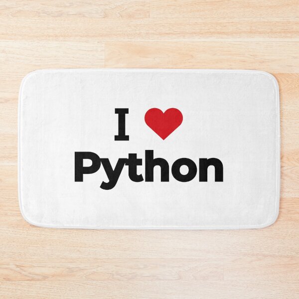Item preview, I love Python designed and sold by Moyanana.