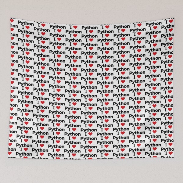 Item preview, I love Python designed and sold by Moyanana.