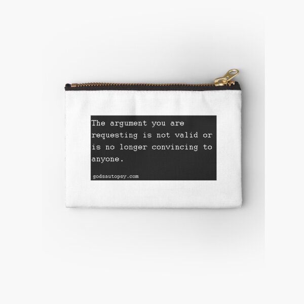 Item preview, Your Argument - Error Message designed and sold by GodsAutopsy.