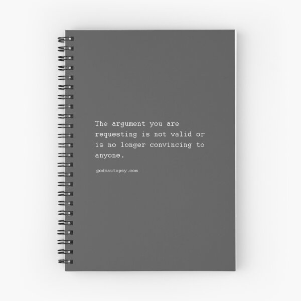 Item preview, Your Argument - Error Message designed and sold by GodsAutopsy.